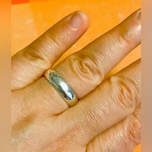 Elegant 925  Silver Band Ring